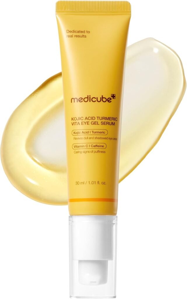 Eye Cream with Kojic Acid Turmeric for All-Day Brightening