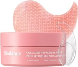 Collagen Peptide Hydrogel Under Eye Patches. 60 Counts