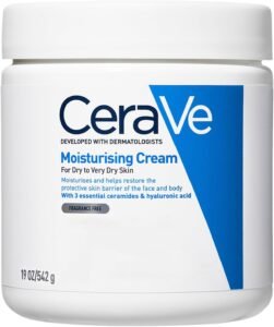 Moisturising Cream for Dry to Very Dry Skin, Face & Body Cream, 542g