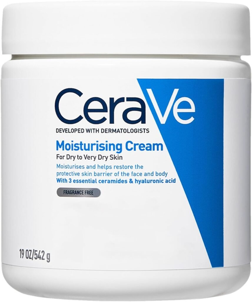 Moisturising Cream for Dry to Very Dry Skin, Face & Body Cream, 542g
