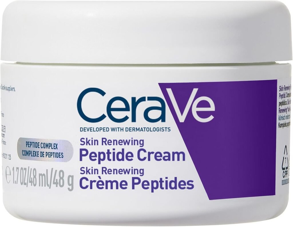 Skin Renewing Peptide Cream, Firming Formula for All Skin Types, 48g