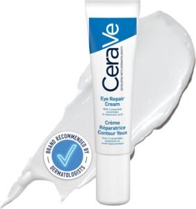 Eye Repair Cream with 3 Ceramides for Dark Circles & Puffiness, 14ml