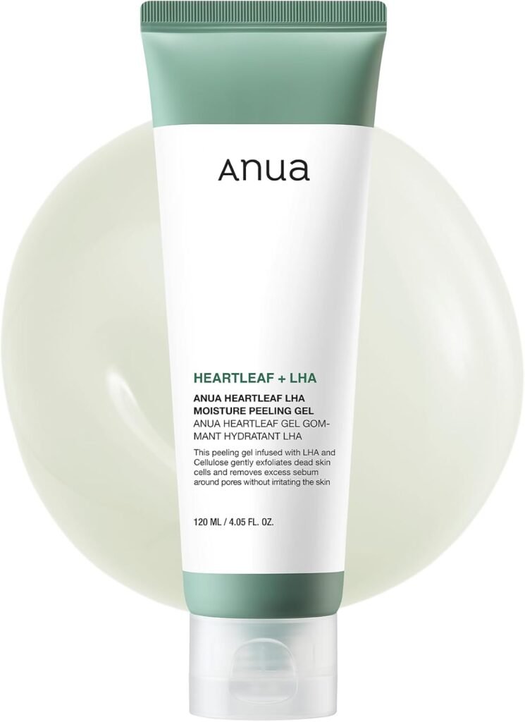 Heartleaf LHA Moisture Peeling Gel, Gentle Exfoliation, 120ml