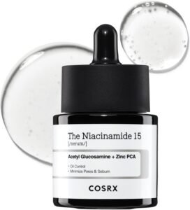 Niacinamide 15% Face Serum, Minimize Enlarged Pores, Redness Relief, Discoloration Correcting Treatment, Not Tested on Animals, Korean SkinCare, 20 ml