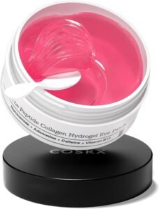 Pink Peptide Collagen Hydrogel Eye Patches 60pcs