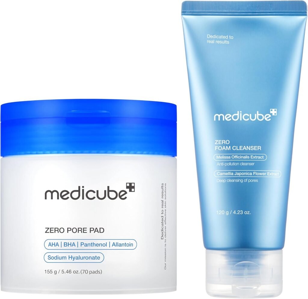 Zero Cleanser & Toner Pad Duo: Zero Foam Cleanser and Zero Pore Pads 2.0