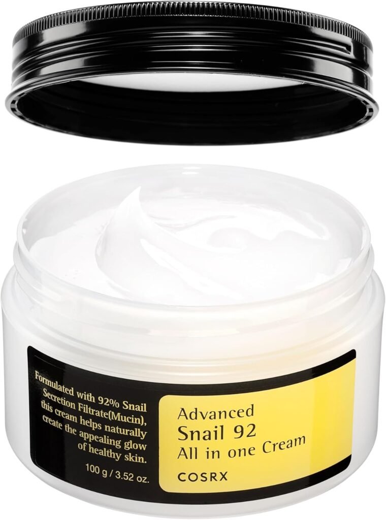 Advanced Snail 92 All in One Cream 100g, Facial Gel Moisturiser