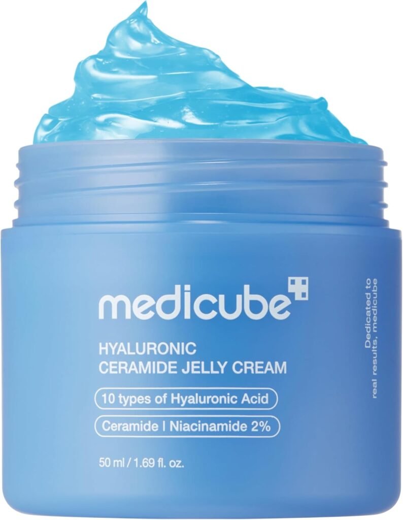 Jelly Cream with Hyaluronic Acid for Long-lasting Hydration