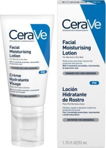 PM Face Care Night Moisturising Lotion for Normal to Dry Skin, 52ml