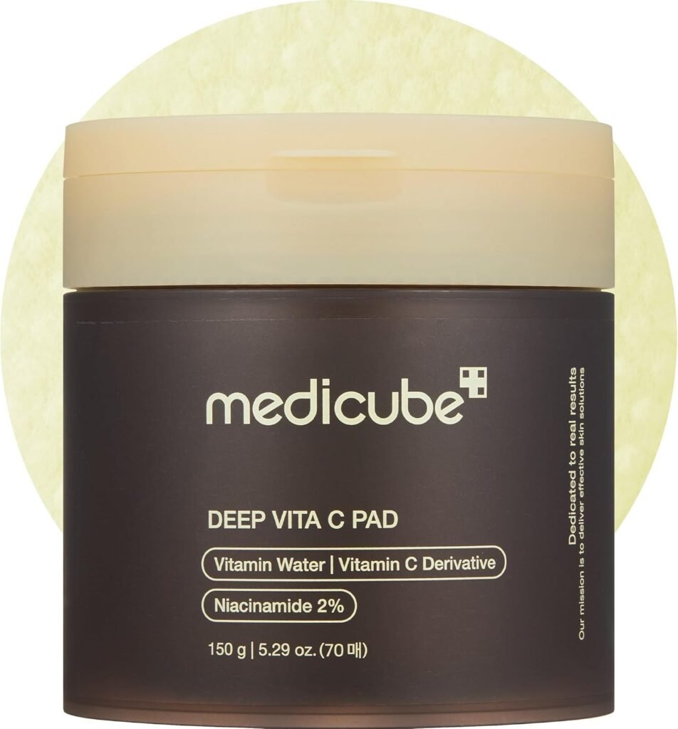 Toner Pads Deep Vita C Facial Toner Pad for Uneven Skin Tone Care