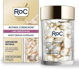 Retinol Correxion Line Smoothing Night Serum Capsules, 30 Pcs