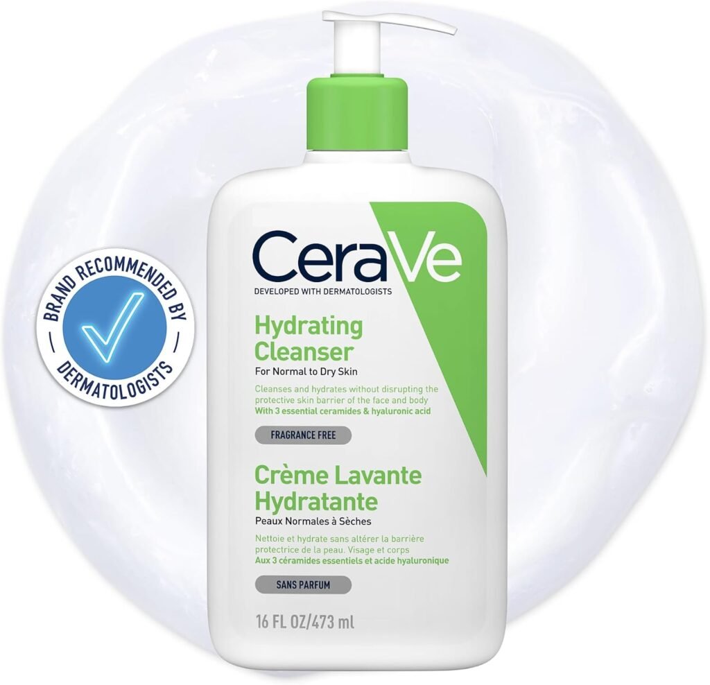 Hydrating Cleanser with Hyaluronic Acid for Normal to Dry Skin 473ml
