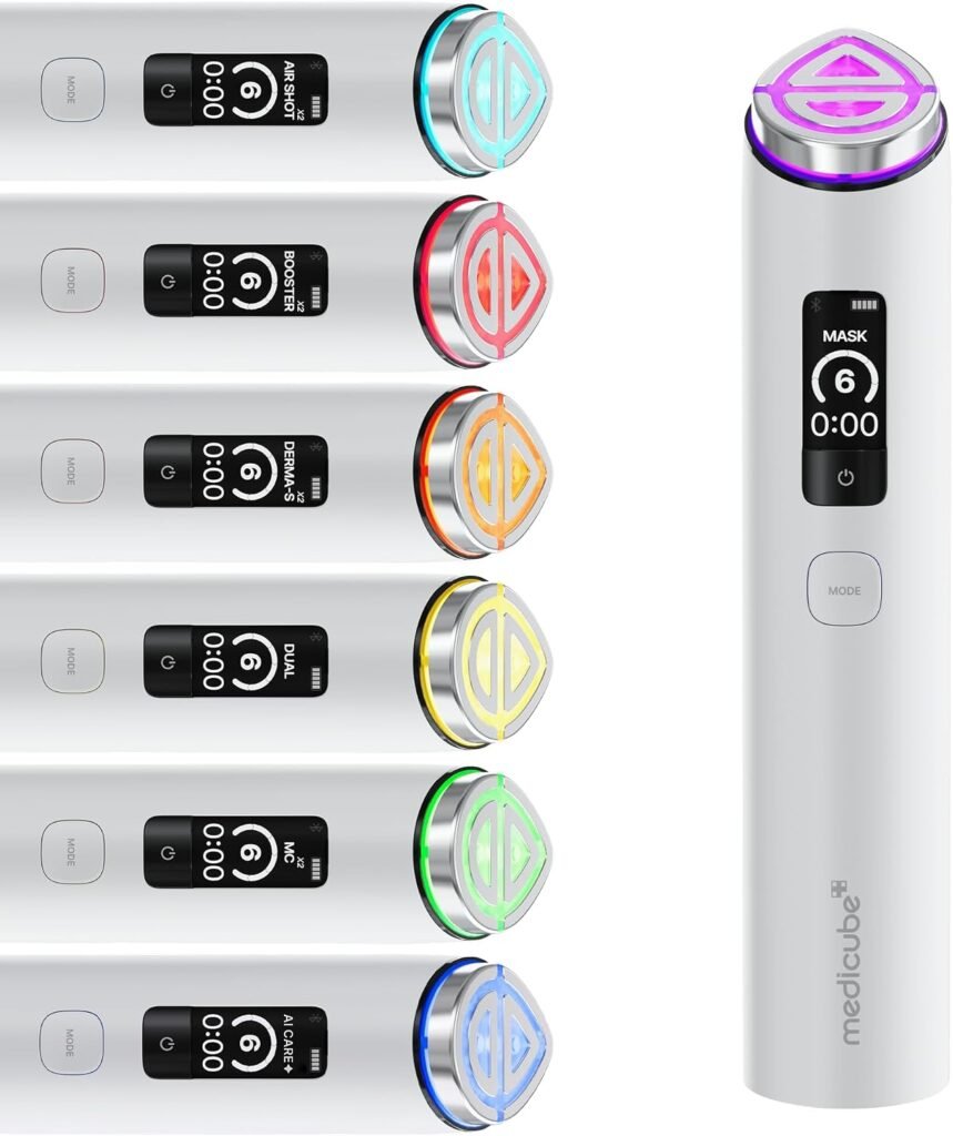 Booster Pro X2™ – 7 IN 1 Glow Beauty Device, 2X Glow Care, White