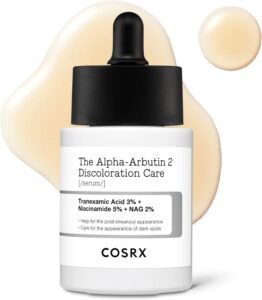 Alpha-Arbutin 2% Discoloration Serum with Tranexamic Acid 3% Anti-pigmentation Serum for Face with Niacinamide, Blemish Control, Dark Spot Corrector for Even Skin Tone Korean Skincare 50ml
