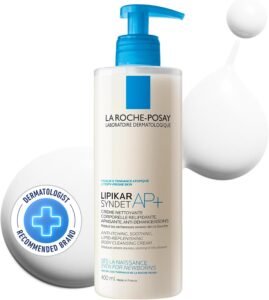 Lipikar Syndet AP+ Body Cream Wash for Very Dry Skin, 400ml