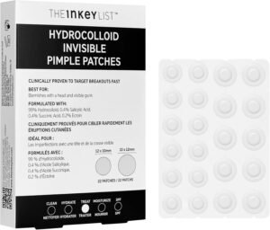 Hydrocolloid Invisible Pimple Patches 22 Pack