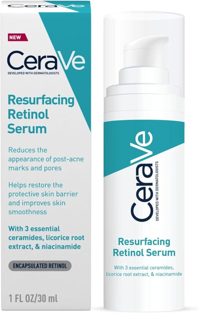 Resurfacing Retinol Face Serum for Blemish-Prone Skin, 30ml