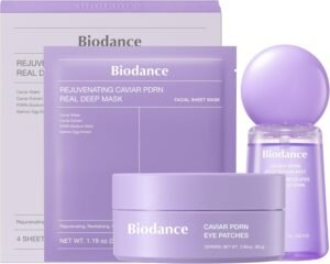 Caviar PDRN Skincare Bundle(Mask + Eye Patch + Jelly Serum Mist).