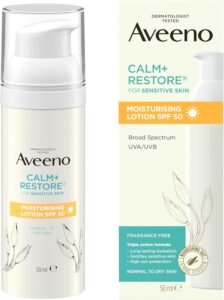 Face CALM+ Restore Moisturising Lotion SPF 50 (1 x 50ml)