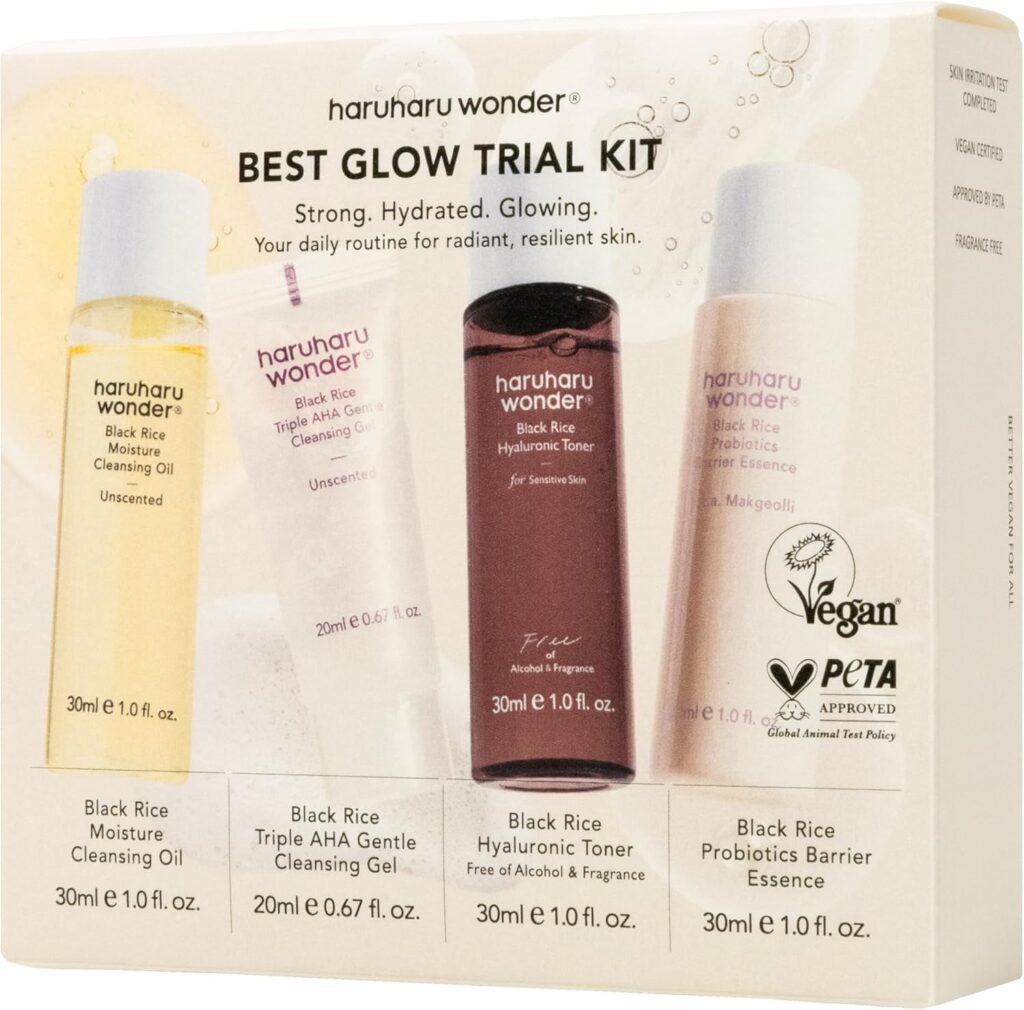wonder Best Glow Trial Kit, Skin care Starter Set, Travel Size