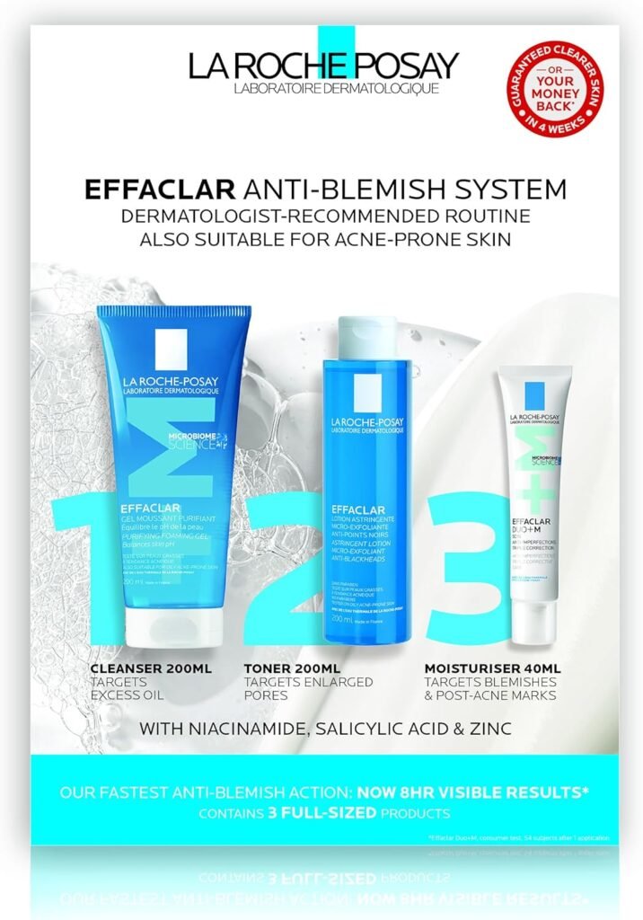 Effaclar 3-Step Anti-Blemish Kit for Oily & Acne-Prone Skin