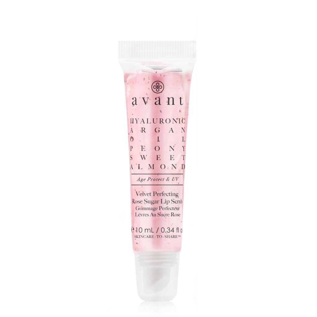 Velvet Perfecting Rose Sugar Lip Scrub Tube