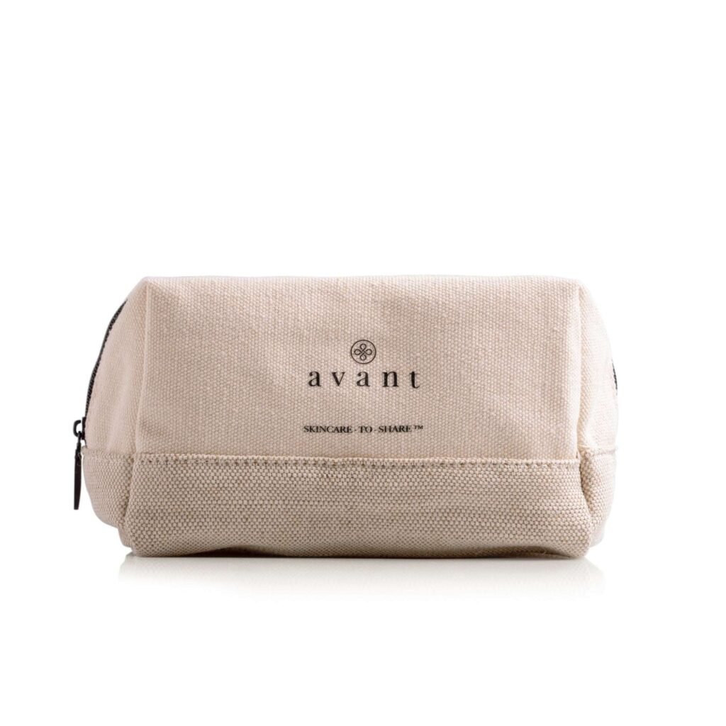 Avant Recycled Cotton Cosmetic Bag