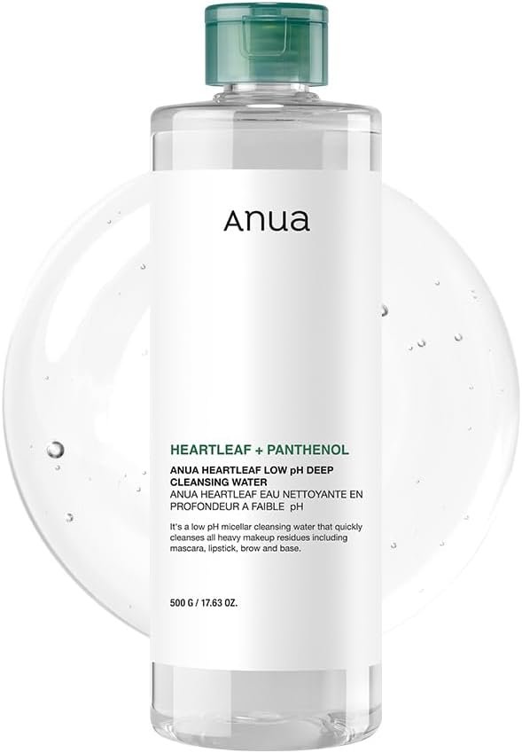 Heartleaf Low pH Deep Cleansing Water, 500ml