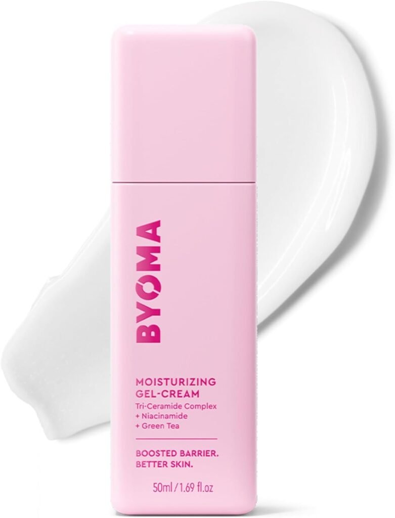 Moisturising Gel Cream, Lightweight Oil Free Daily Moisturiser (50ml)