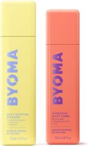 Hydrating Milky Toner (150ml) + BYOMA Milky Moisture Cleanser (175ml)
