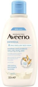 Dermexa Daily Emollient Body Wash for Sensitive Skin (1 x 300ml)