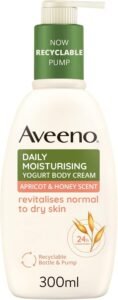 Daily Moisturising Yogurt Body Cream, Apricot & Honey Scent 300ml