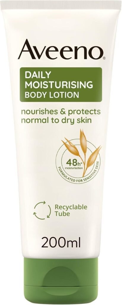 Daily Moisturising Body Lotion for Sensitive and Dry Skin (1x 200ml)