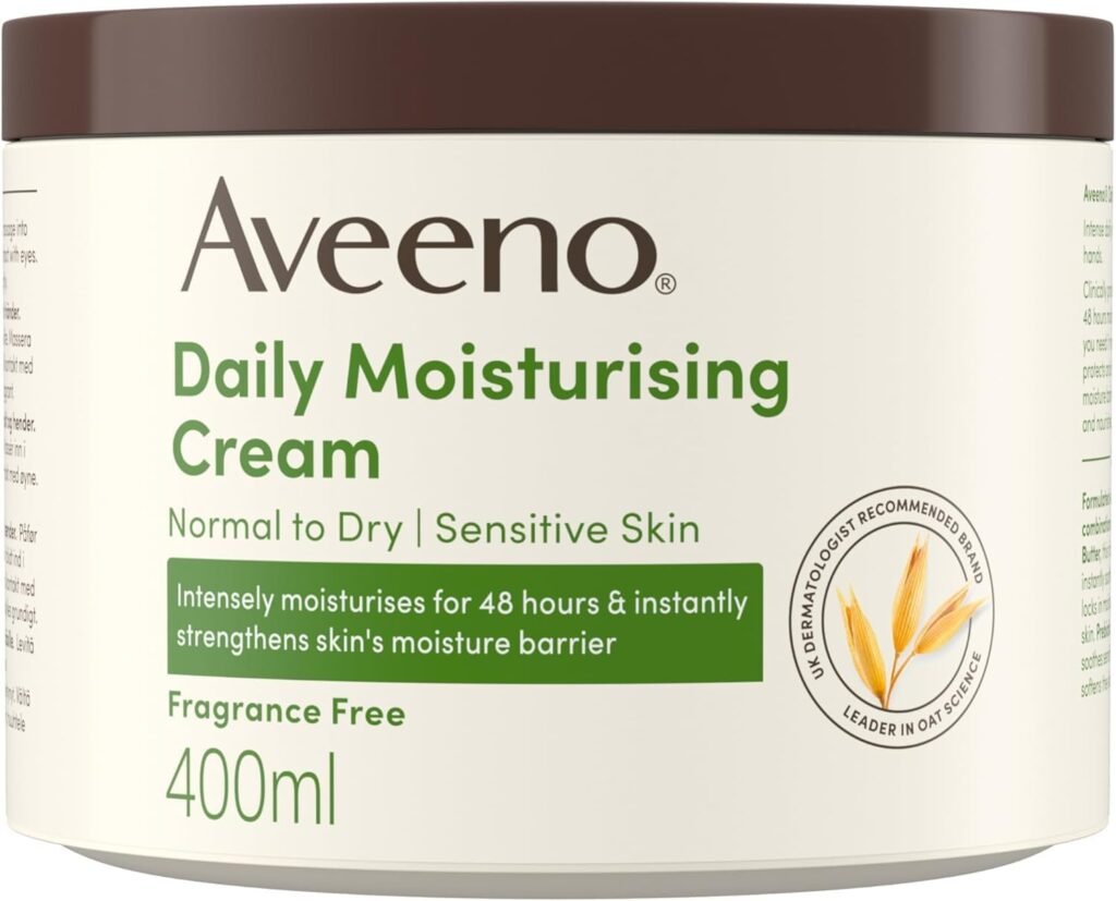 Daily Moisturising Cream for Dry and Sensitive Skin (1 x 400ml)