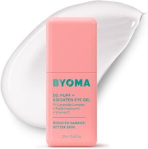 De-Puff and Brighten Eye Gel, Lightweight Gel Cream (20ml)