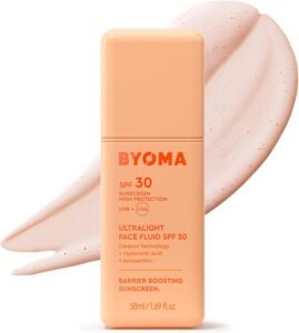 SPF 30 Face Fluid, Ultra-Lightweight Facial Sunscreen (50ml)