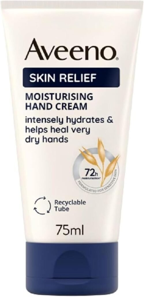 Skin Relief Moisturising Hand Cream with 72-Hour Hydration (1x 75ml)