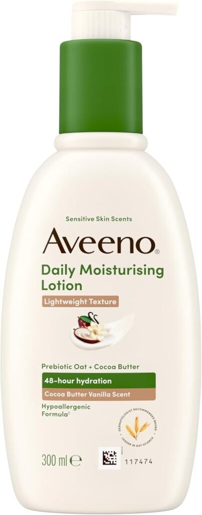 Daily Moisturising Lotion with Cocoa Butter and Vanilla Scent 300ml