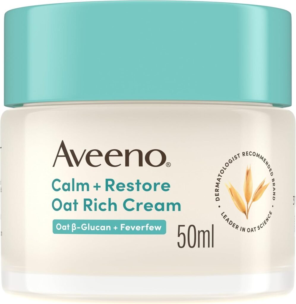 Calm+ Restore Oat Rich Cream for Dry to Very Dry Sensitive Skin 50ml