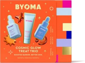 Cosmic Glow Treat Trio Travel Size Skincare Set (15ml, 10ml, 15ml)