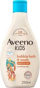 Kids Bubble Bath & Wash for Sensitive & Developing Skin 250ml