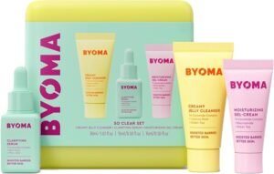 So Clear Travel Size Gift Set – Skincare Minis (30ml, 15ml, 15ml)