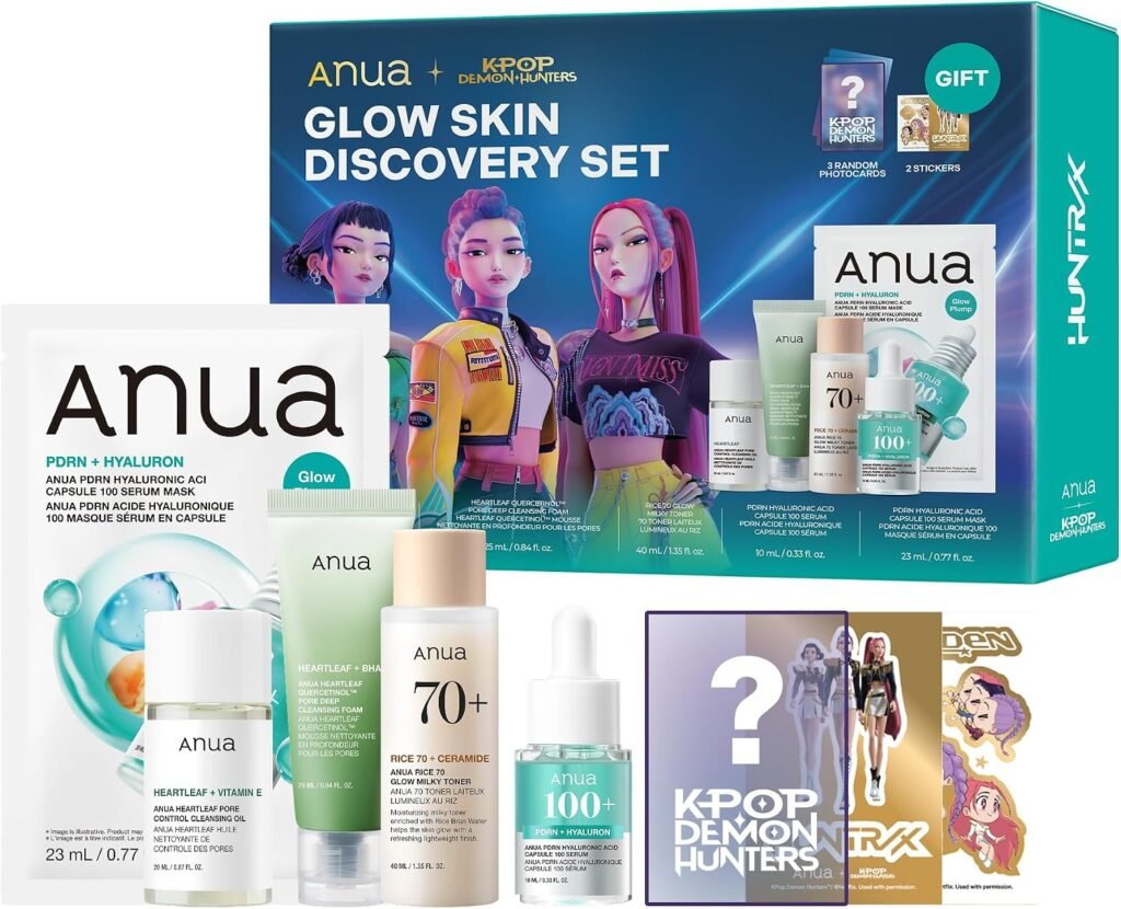 Glow Skin Discovery Set, Kpop Demon Hunters
